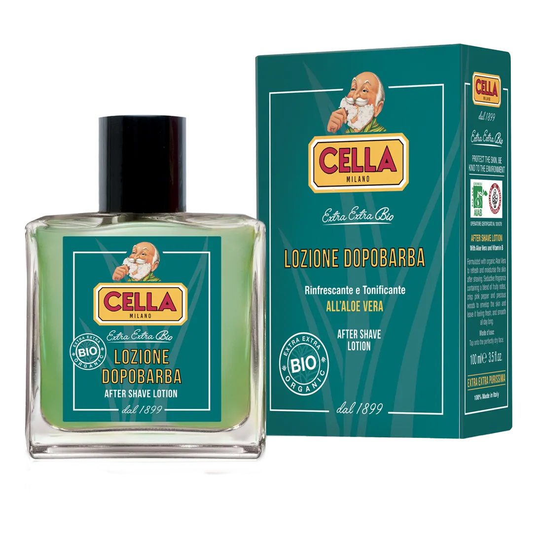 Cella Milano økologisk aftershave lotion 