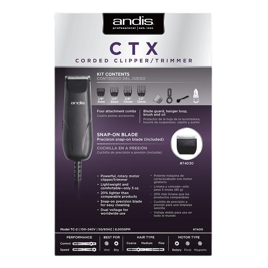 Andis CTX trimmer