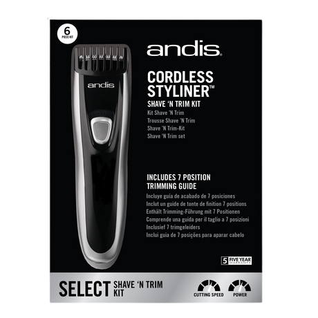 Andis Cordless Styliner Shave & Trim trådløs skjeggtrimmer