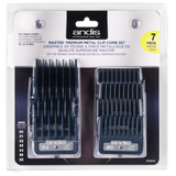 Andis Master Premium Metal Clip Comb Set