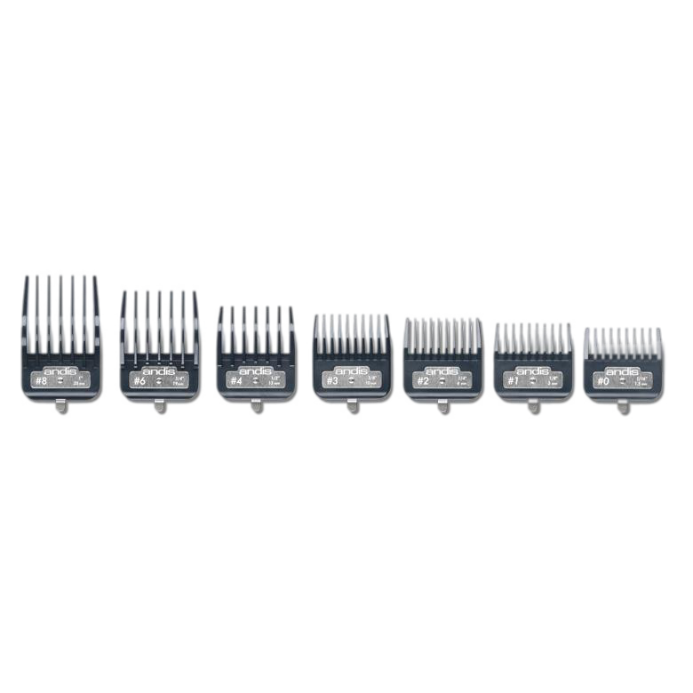 Andis Master Premium Metal Clip Comb Set