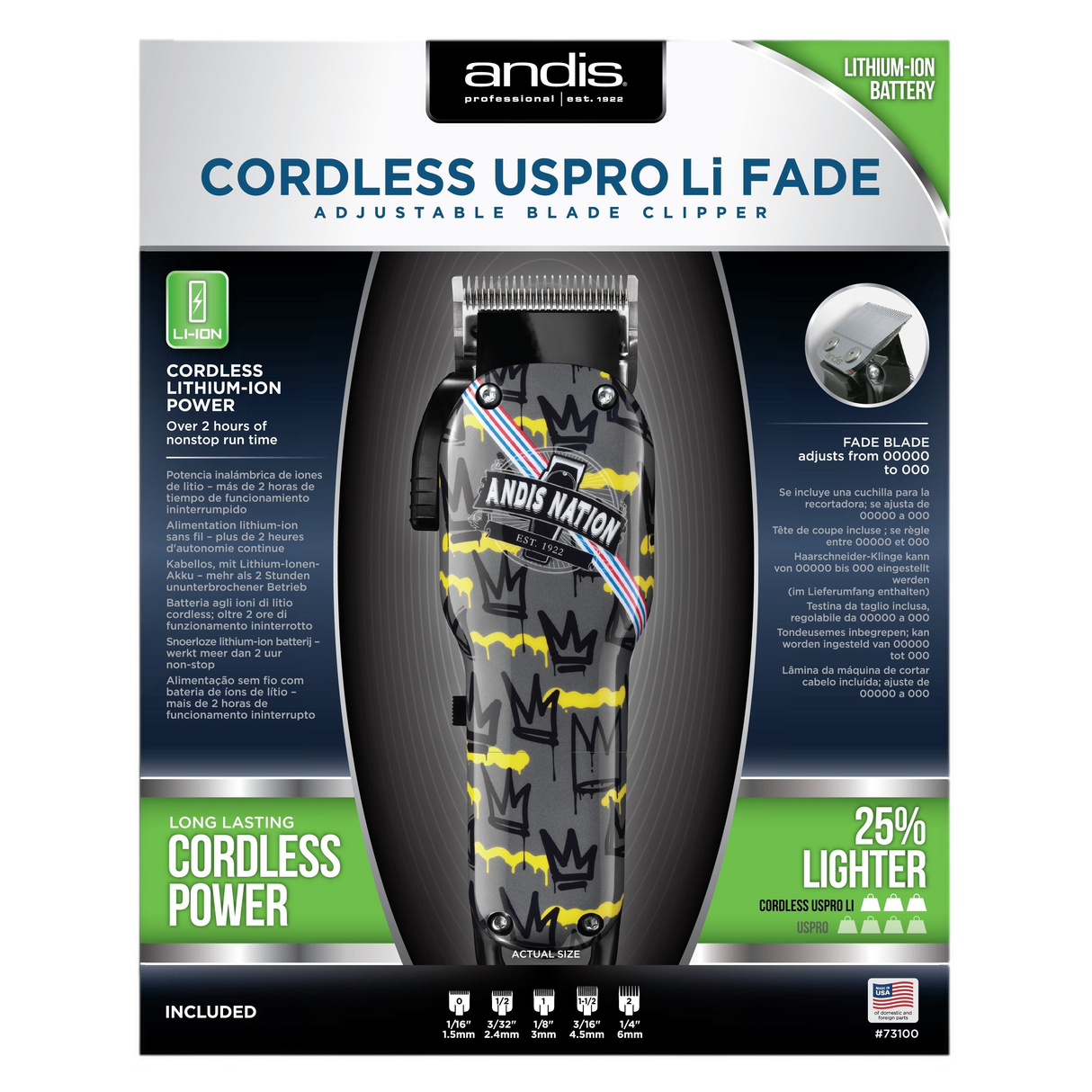 Andis usPro Li Cordless Fade