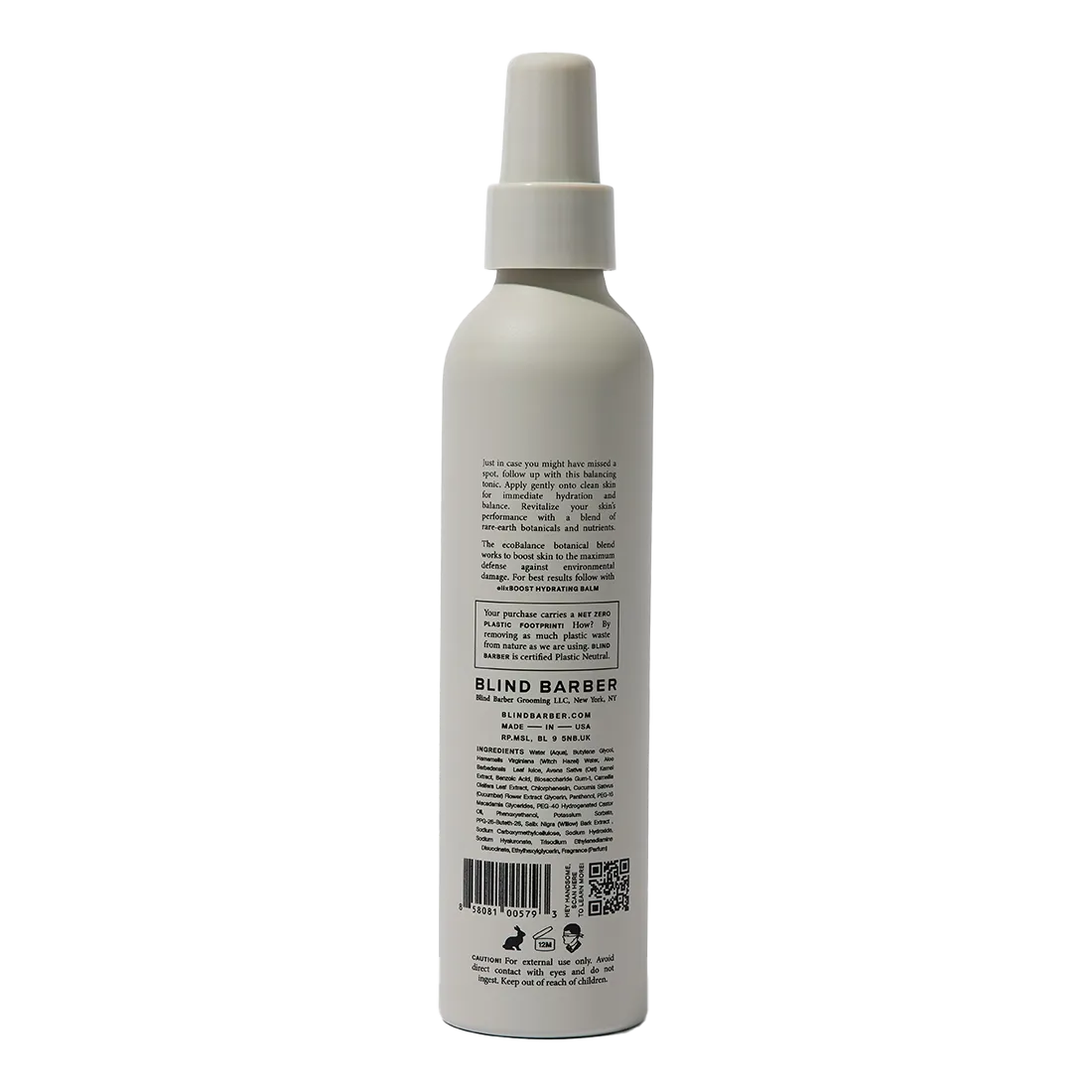 Blind Barber B3 Supercharged Balancing Face Toner 