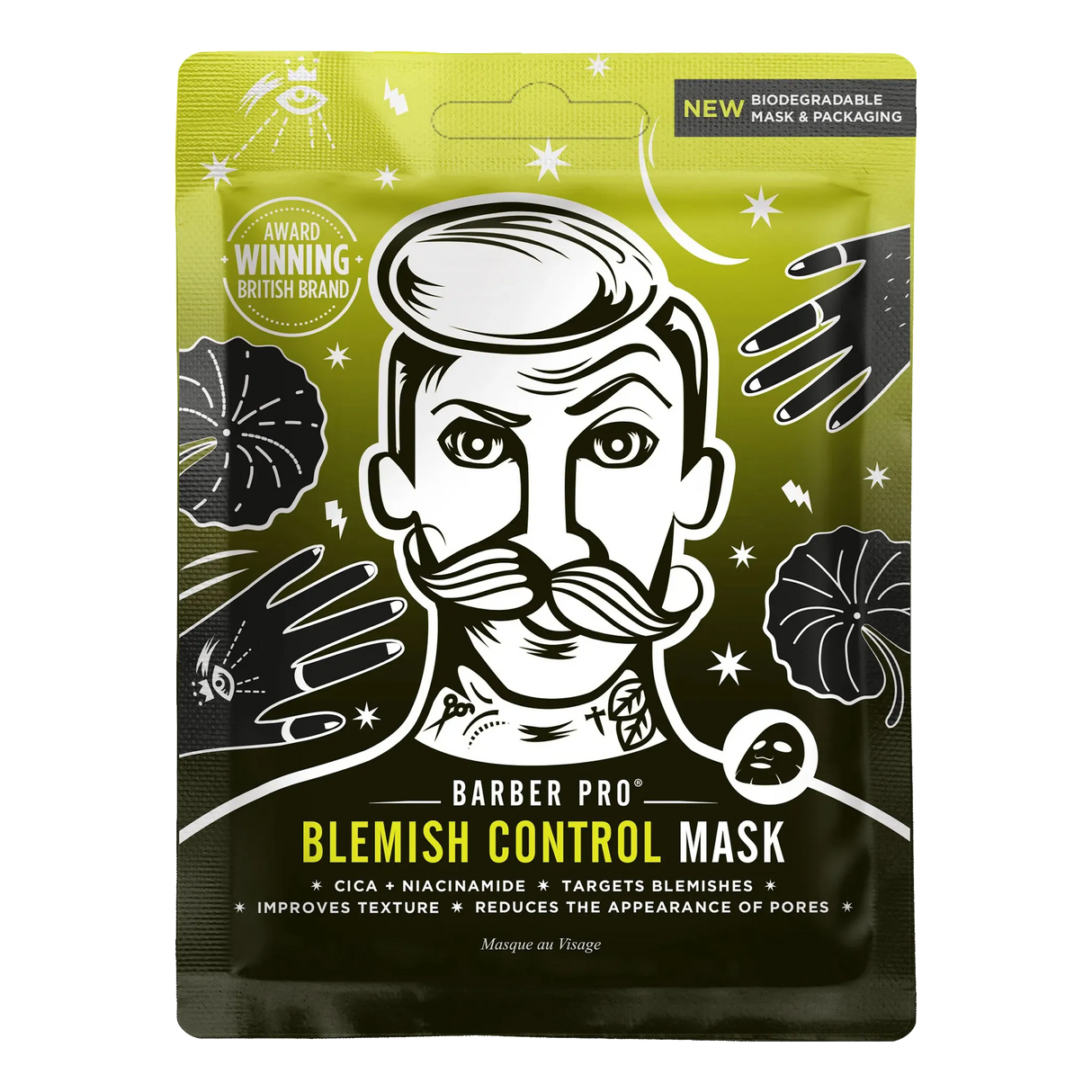 Barber Pro Blemish Control ansiktsmaske 