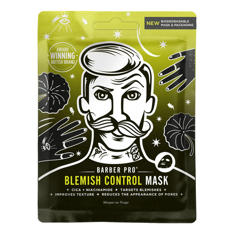 Barber Pro Blemish Control ansiktsmaske 