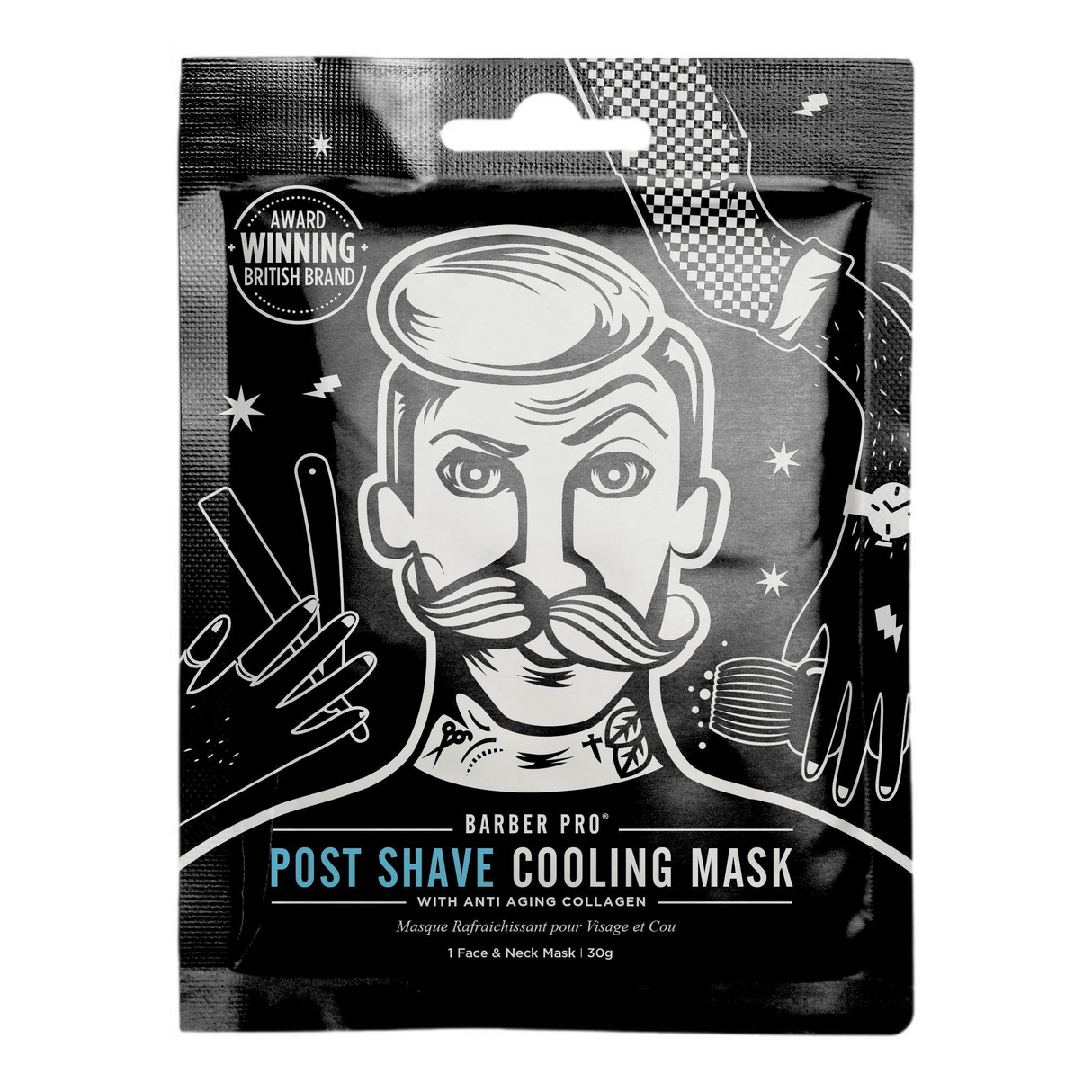 Barber Pro Post Shave Cooling Mask