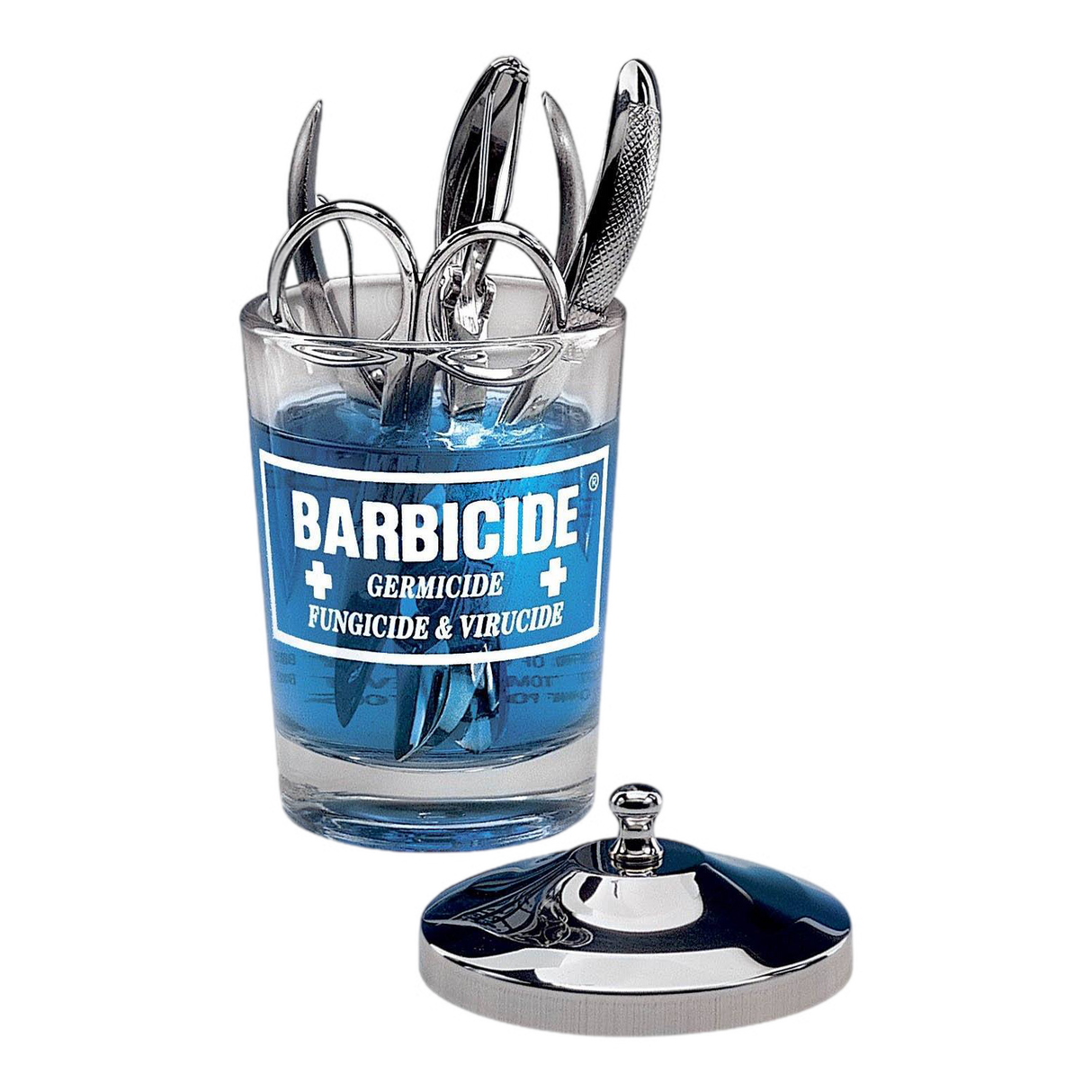 Barbicide glasskrukke - 120 ml