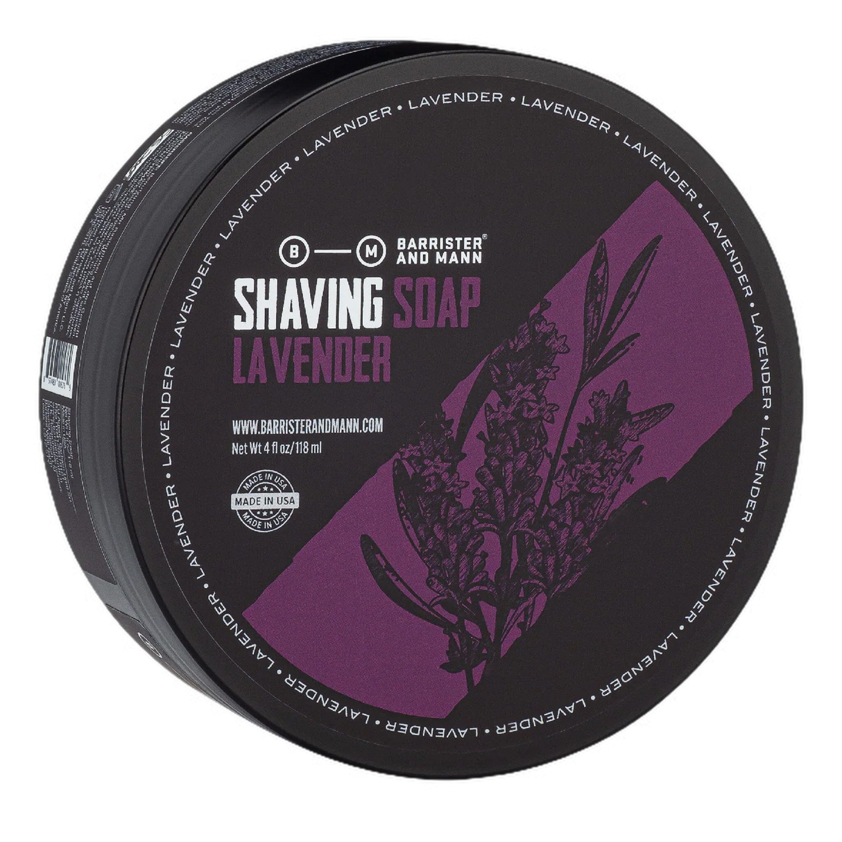 Barrister and Mann barbersåpe i skål Lavender