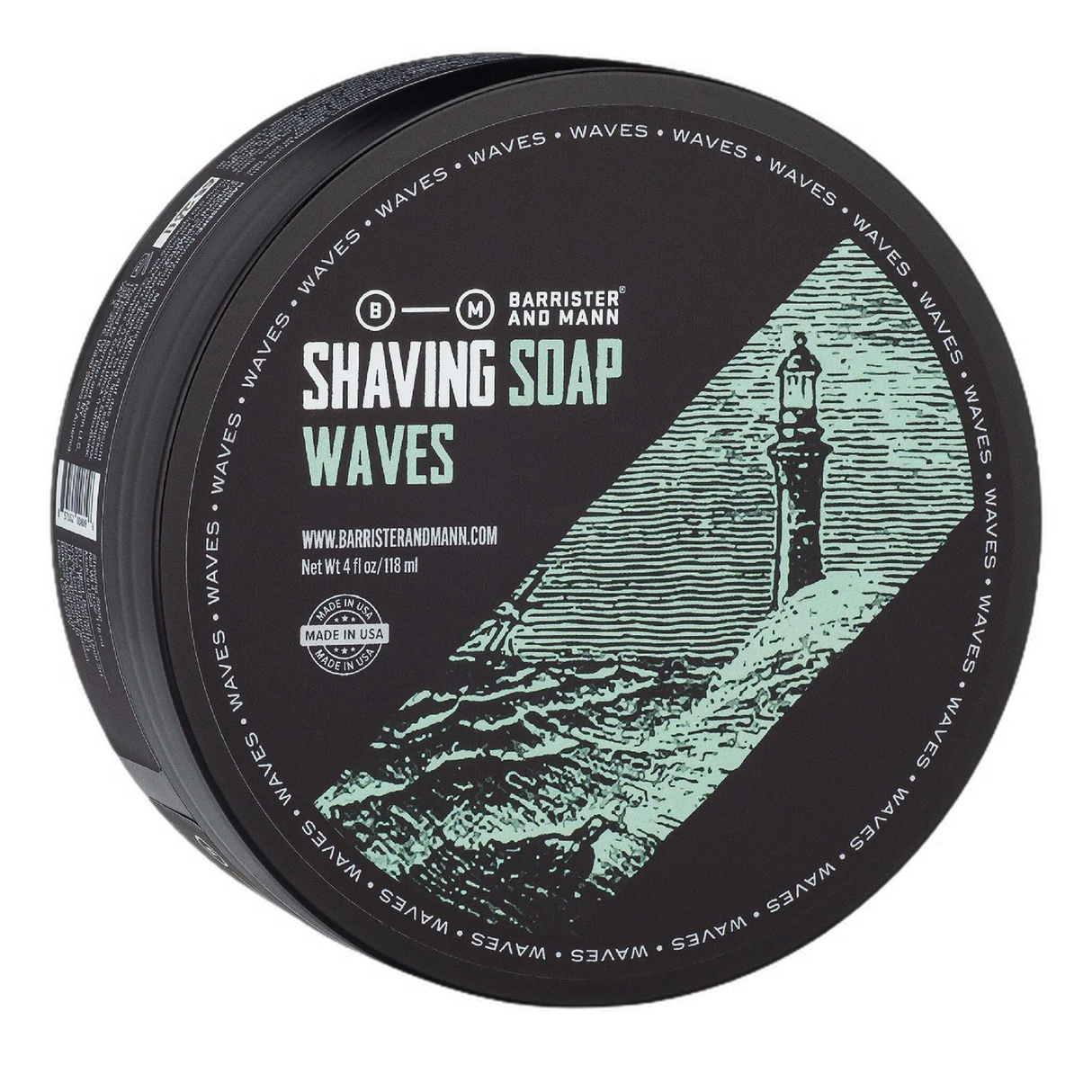 Barrister and Mann barbersåpe i skål Waves