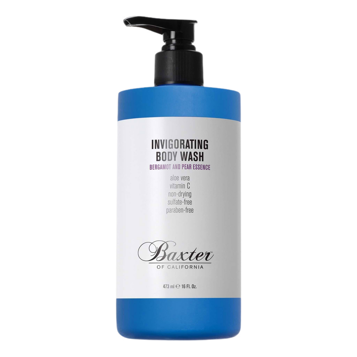 Baxter of California Invigorating Body Wash Bergamottappelsin og pære 473 ml