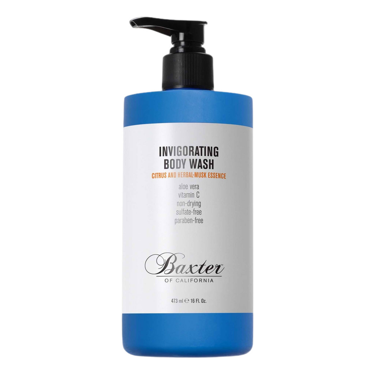 Baxter of California Invigorating Body Wash Sitrus og musk 473 ml