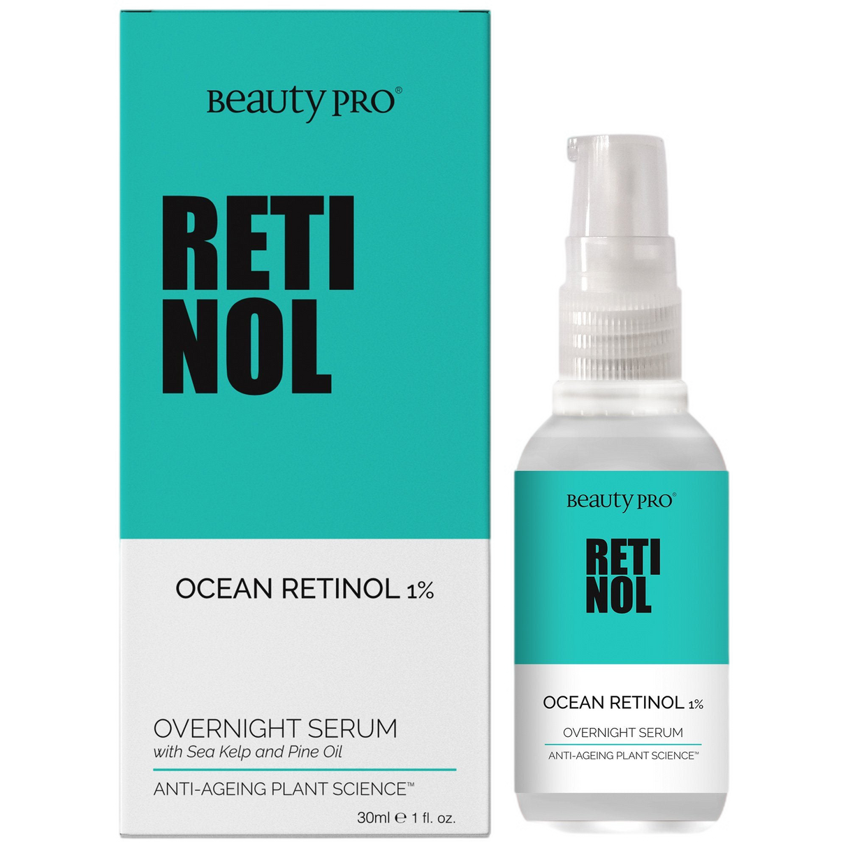 Beauty Pro Retinol Overnight Serum ansiktsserum