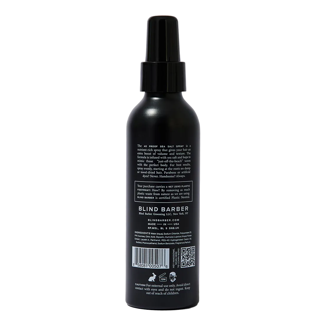 Blind Barber 40 Proof Sea Salt Spray 