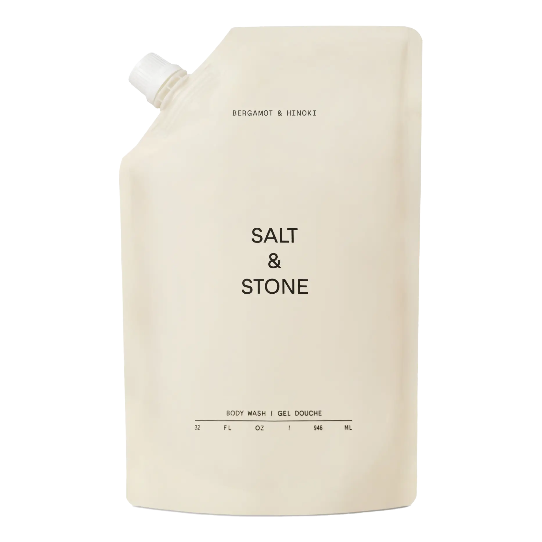 Salt & Stone Body Wash - Refill Bergamot & Hinoki 