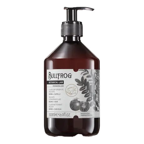 Bullfrog Delicate Cleansing Fluid skjeggsjampo 500ml 