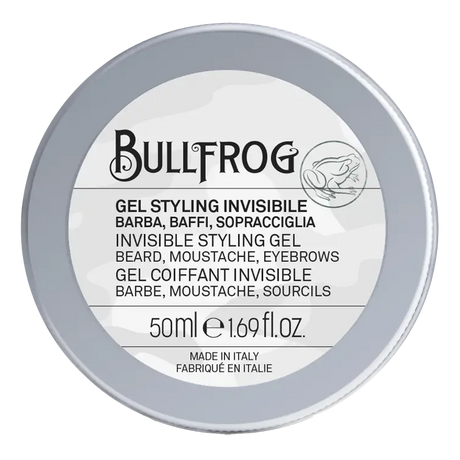 Bullfrog Invisible Styling Gel skjegg- og bartevoks 