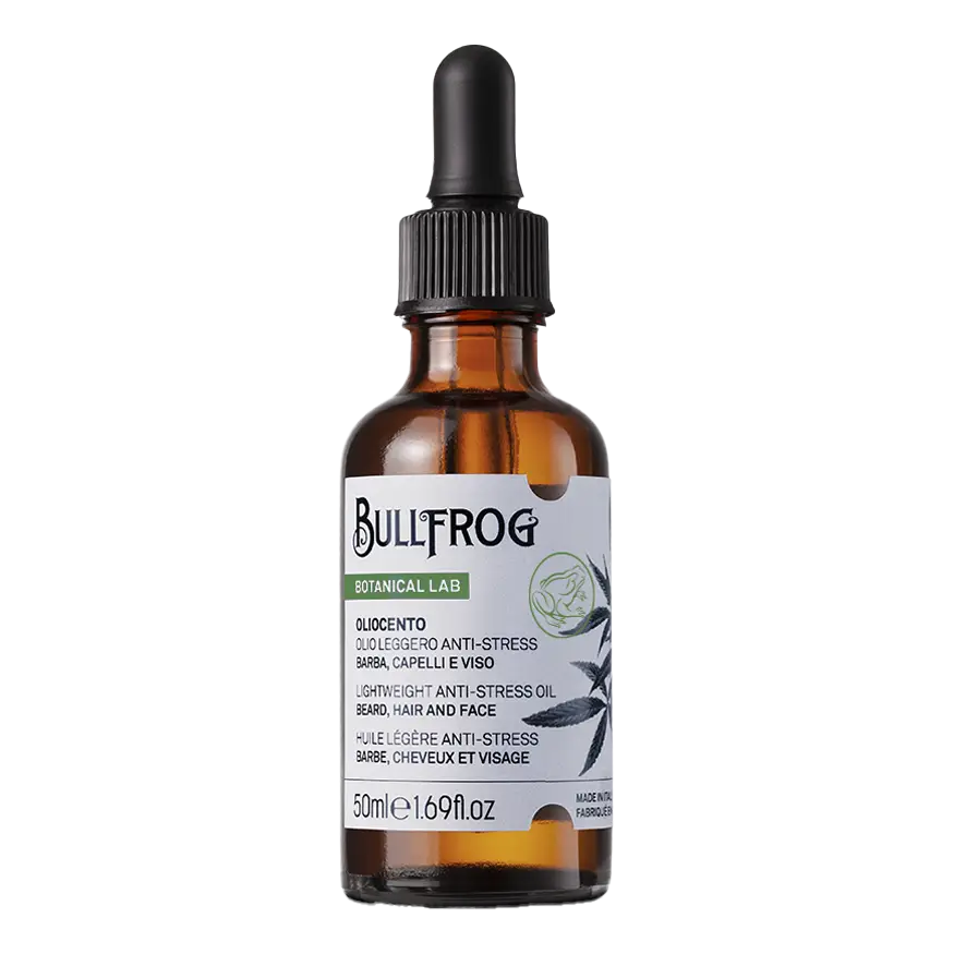 Bullfrog Oliocento - Light Antistress Oil skjegg- og ansiktsolje 