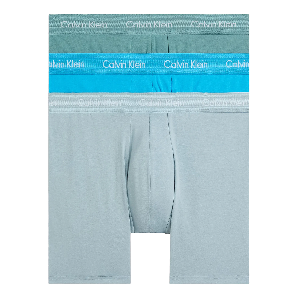 Calvin Klein boxershorts 3-pakning Blå/grønn/hav M S XL XS L