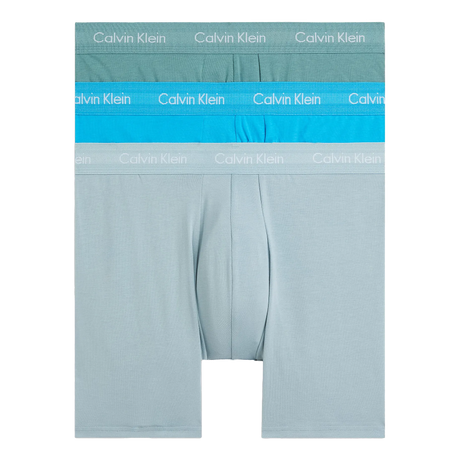 Calvin Klein boxershorts 3-pakning Blå/grønn/hav M S XL XS L