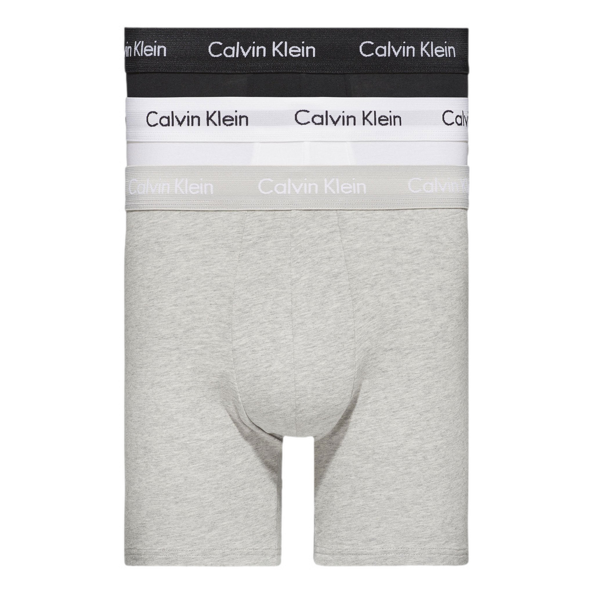 Calvin Klein boxershorts 3-pakning Sort/grå/hvit S