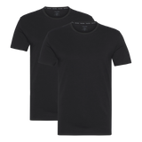 Calvin Klein crew neck t-skjorte 2-pakning - Sort 