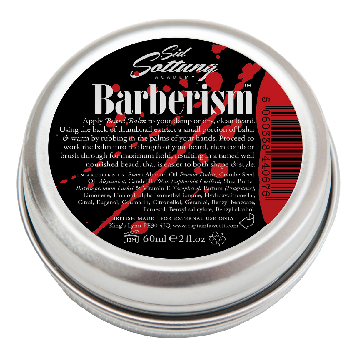 Captain Fawcett's Barberism skjeggpomade 