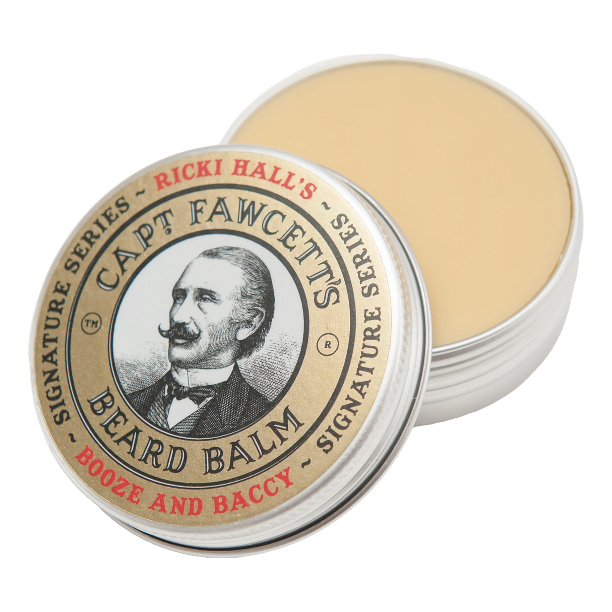 Captain Fawcett's Ricki Hall Booze & Baccy Beard Balm 