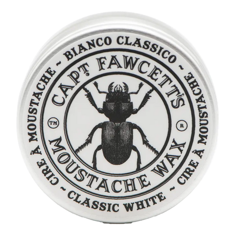 Captain Fawcett's bartevoks / mustasjevoks - Bianco Classico 