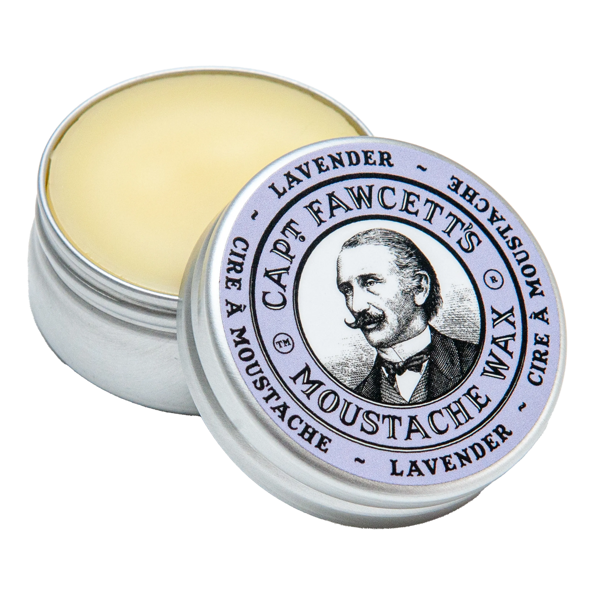 Captain Fawcett's bartevoks / mustasjevoks - Lavendel 