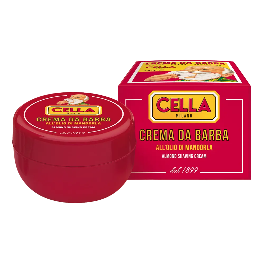 Cella Milano barberkrem i skål 