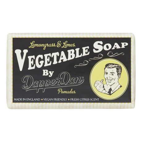 Dapper Dan vegetabilsk såpe - Lemongrass & Limes 