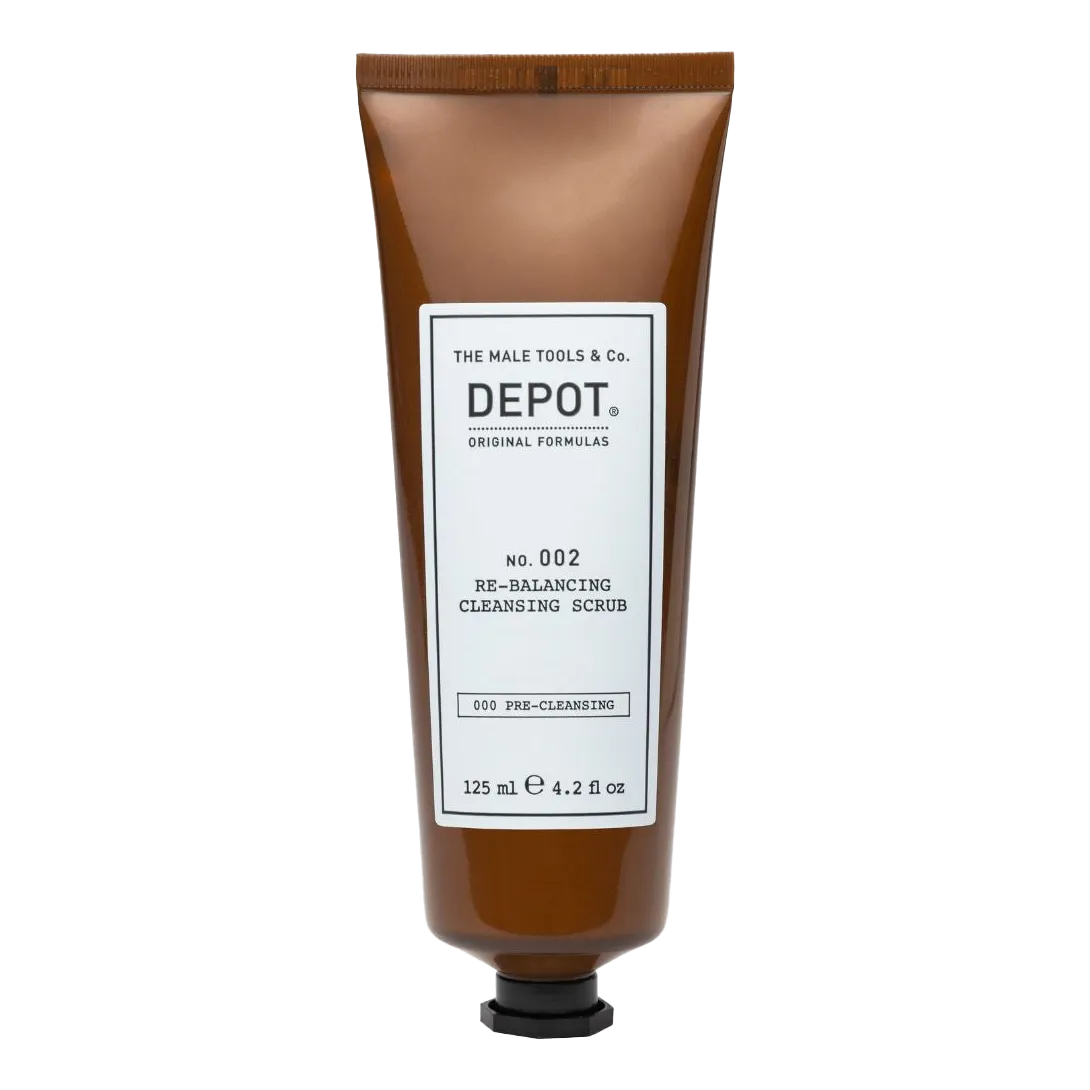 Depot No. 002 - Re-Balancing Cleansing Scrub hodebunnsskrubb 