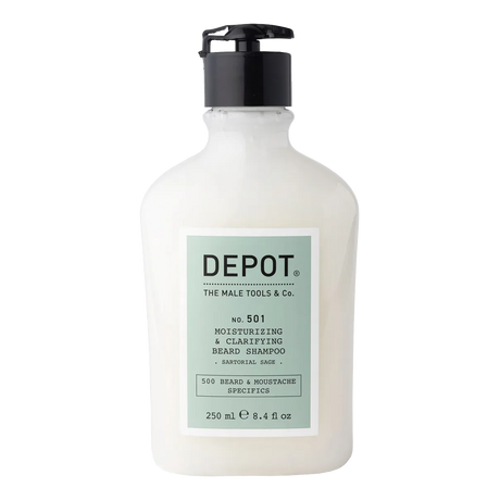 Depot No. 501 Moisturizing & Clarifying Beard Shampoo - Sartorial Sage 