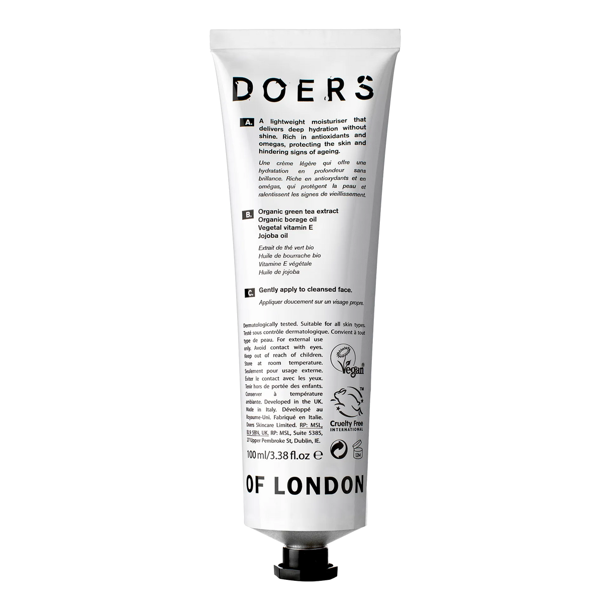 Doers of London Hydrating Face Cream 