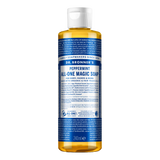 Dr. Bronner's 18-i-1 flytende såpe 240 ml Peppermynte