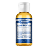 Dr. Bronner's 18-i-1 flytende såpe 60 ml Peppermynte