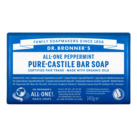 Dr. Bronner's Castile såpe Peppermynte 