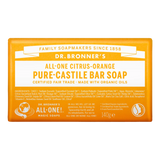 Dr. Bronner's Castile såpe Sitrus og appelsin 