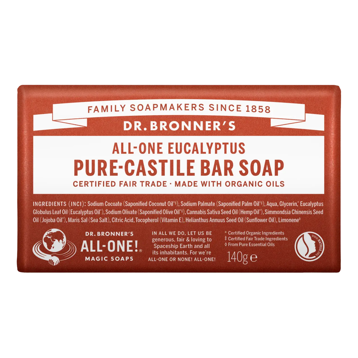 Dr. Bronner's Castile såpe Eukalyptus 