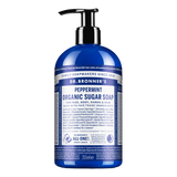 Dr. Bronner's økologisk sukkersåpe Peppermynte 