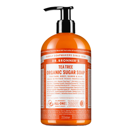 Dr. Bronner's økologisk sukkersåpe Tetre 