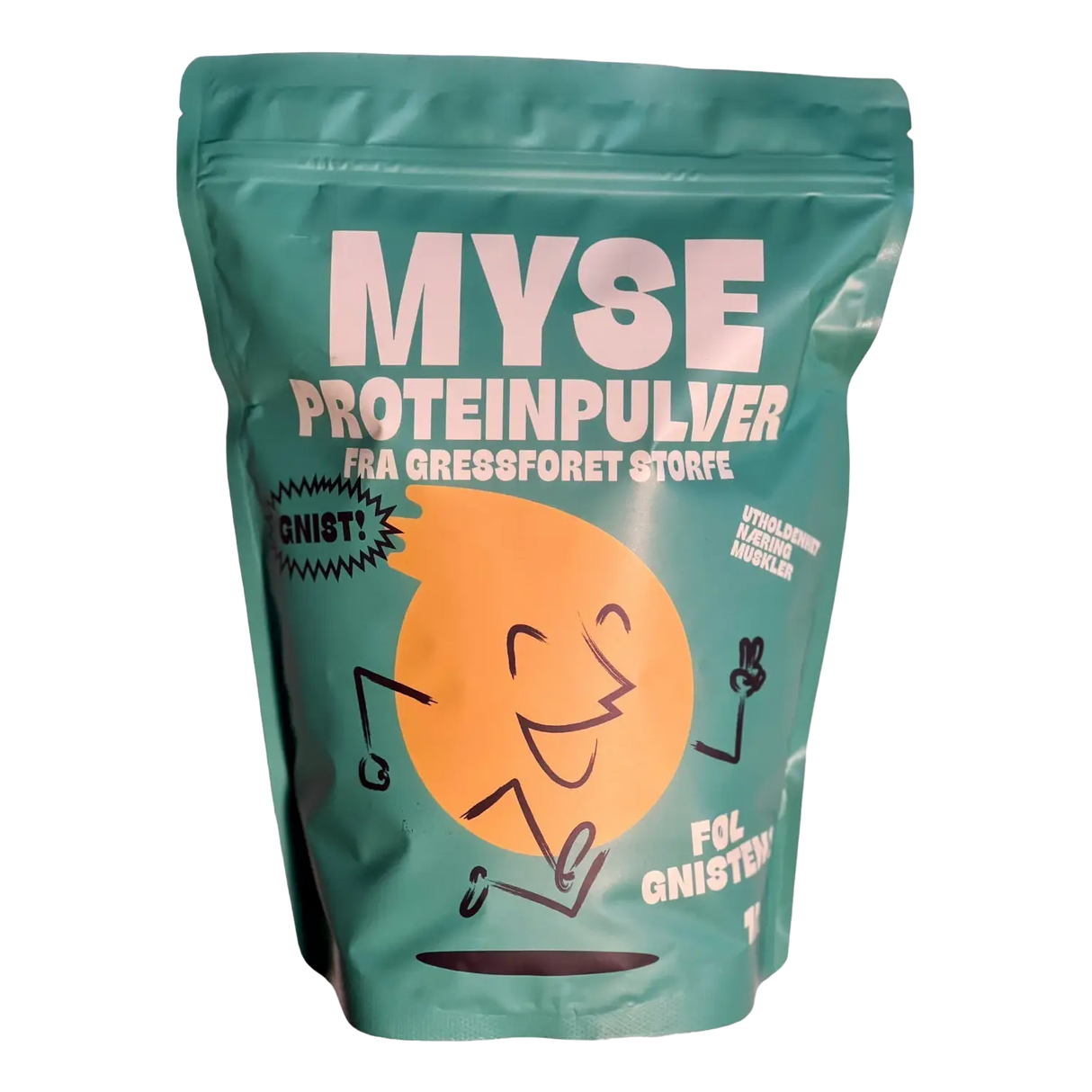 GNIST! Myseprotein whey pose 1kg 