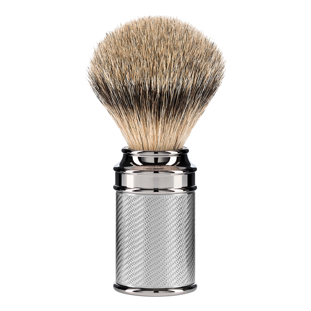 Mühle Traditional Silvertip barberkost Krom