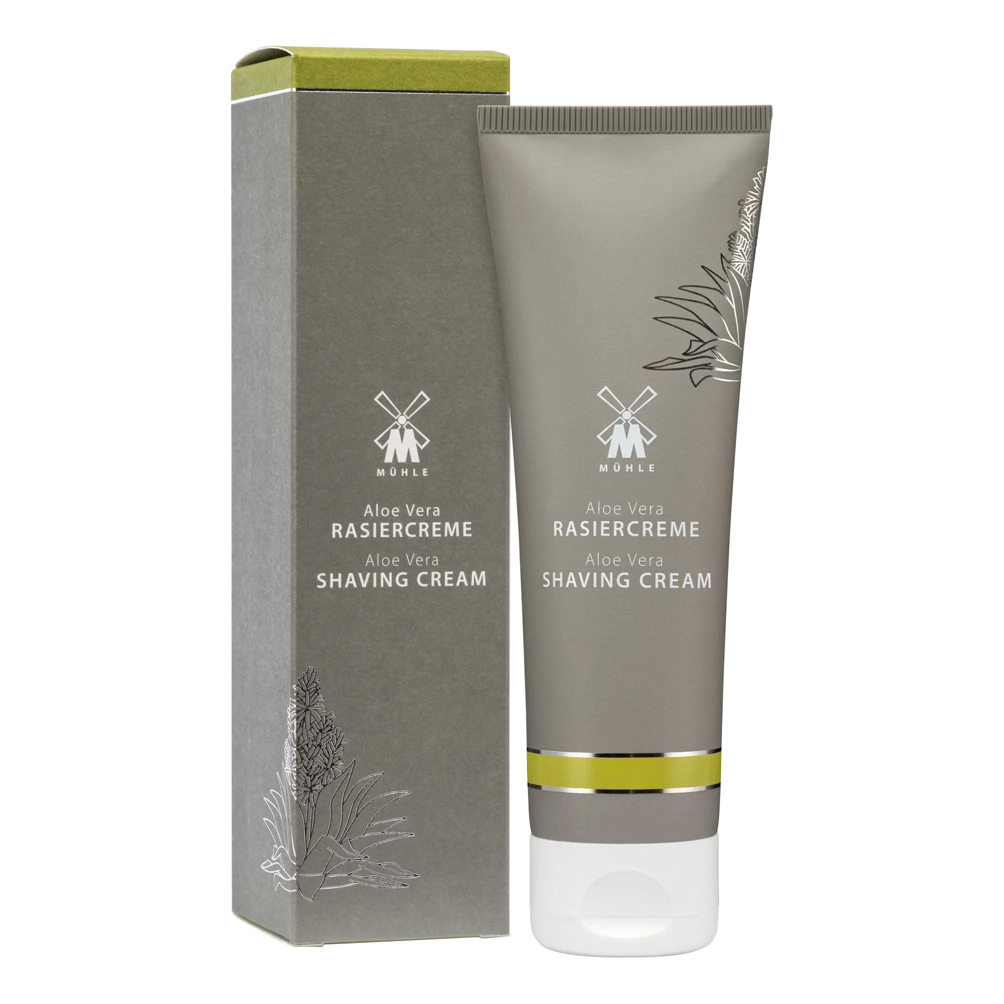 Mühle barberkrem i tube Aloe vera 