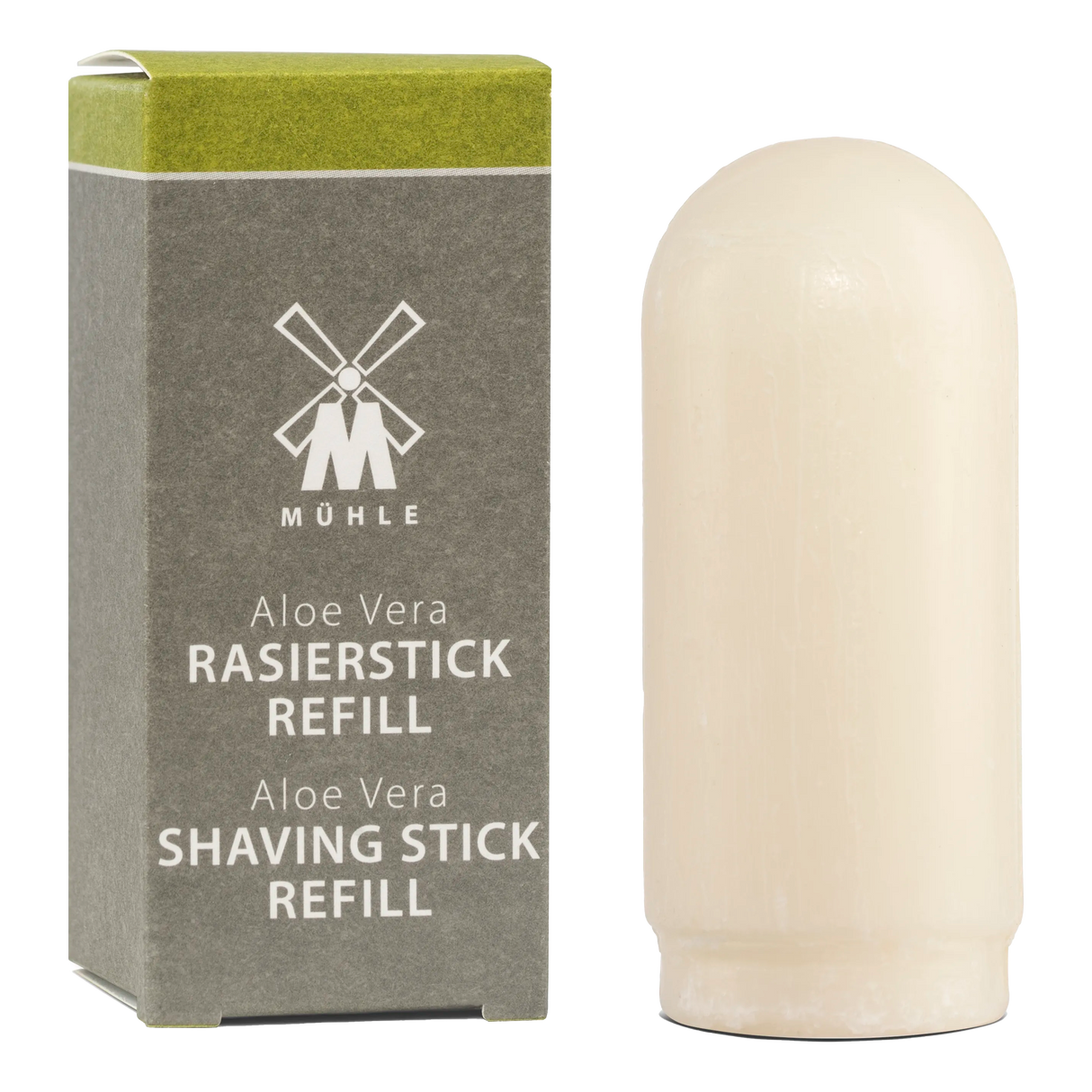 Mühle barbersåpe på stick - Refill Aloe Vera 