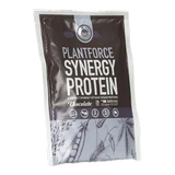 Plantforce Synergy Proteinpulver 20 g prøvepose Sjokolade 