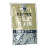 Plantforce Synergy Proteinpulver 20 g prøvepose Vanilje 