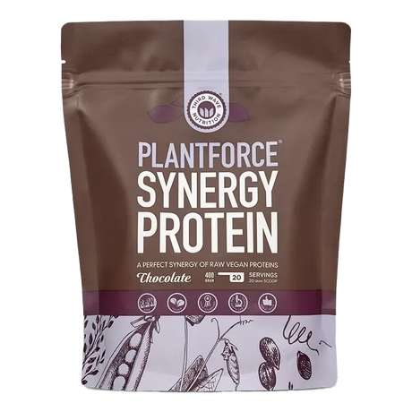 Plantforce Synergy Proteinpulver - Sjokolade 