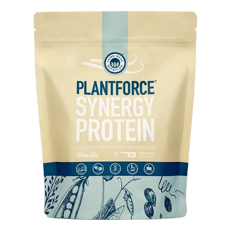 Plantforce Synergy Proteinpulver - Vanilje 