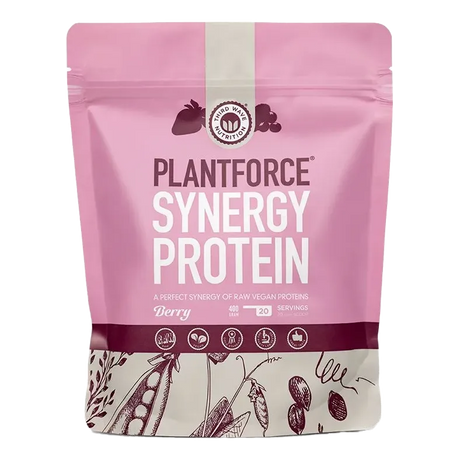 Plantforce Synergy proteinpulver - Berry 